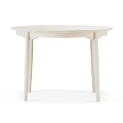 Stolab Dining Tables*Carl dining table Ø115. divided, Birch white oil Beige