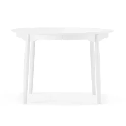 Stolab Dining Tables*Carl dining table Ø115. divided, Birch 21 White
