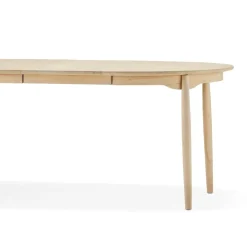 Stolab Dining Tables*Carl dining table birch, Natural oil. 2 inserts Beige