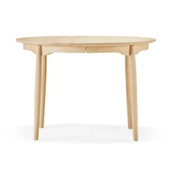 Stolab Dining Tables*Carl dining table birch, Naturalll oil. 1 insert Beige