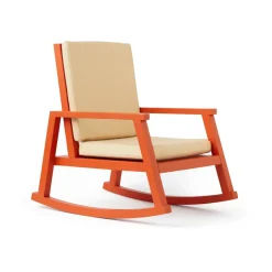 Kid's Concept Children's Armchairs|Armchairs & Footstools*Carl Larsson rocking chair, Orange-nature OrangeBeige
