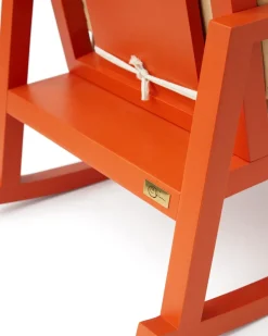 Kid's Concept Children's Armchairs|Armchairs & Footstools*Carl Larsson rocking chair, Orange-nature OrangeBeige