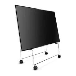 Eva Solo Shelves & Shelving Systems*Carry TV stand with wheels, Brushed steel Silver-coloured
