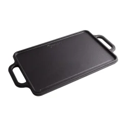 Victoria Garden Details & Accessories*Cast iron reversible griddle 21x33 cm, Black