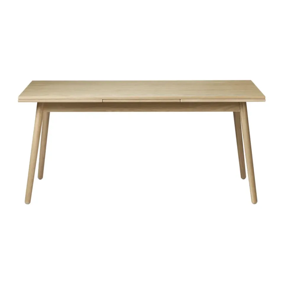 FDB Møbler Dining Tables*C35B dining table dutch extract 82x160 cm, Oak nature-oak nature lacquered Brown