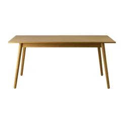 FDB Møbler Dining Tables*C35B dining table 82x160 cm, Oak nature-oak nature lacquered Brown