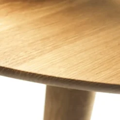 FDB Møbler Dining Tables*C62E Bjørk dining table with 2 extension leaves, Oak solid oiled Beige