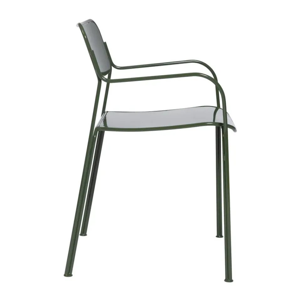 Grythyttan Stålmöbler Seating|Balcony Furniture*Chair Libelle chair, Green