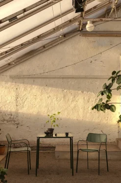 Grythyttan Stålmöbler Seating|Balcony Furniture*Chair Libelle chair, Green