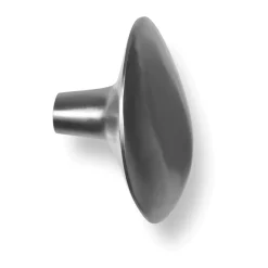 Ferm Living Clothes Hooks & Hangers*Chanterelle hook, Brushed stainless steel Silver-coloured