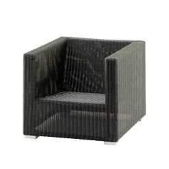 Cane-line Seating|Outdoor Lounge Furniture*Chester lounge armchair, Graphite Grey