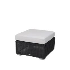 Cane-line Seat Cushions & Pads*Chester stool cushion, Sunbrella Natté White