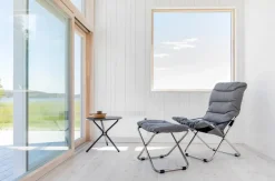 Fiam Seating*Chico Soft footrest, Anthracite Grey