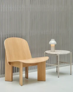 HAY Armchairs & Footstools|Chairs*Chisel lounge chair, Lacquered oak Brown