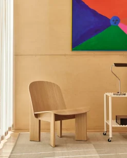 HAY Armchairs & Footstools|Chairs*Chisel lounge chair, Lacquered oak Brown