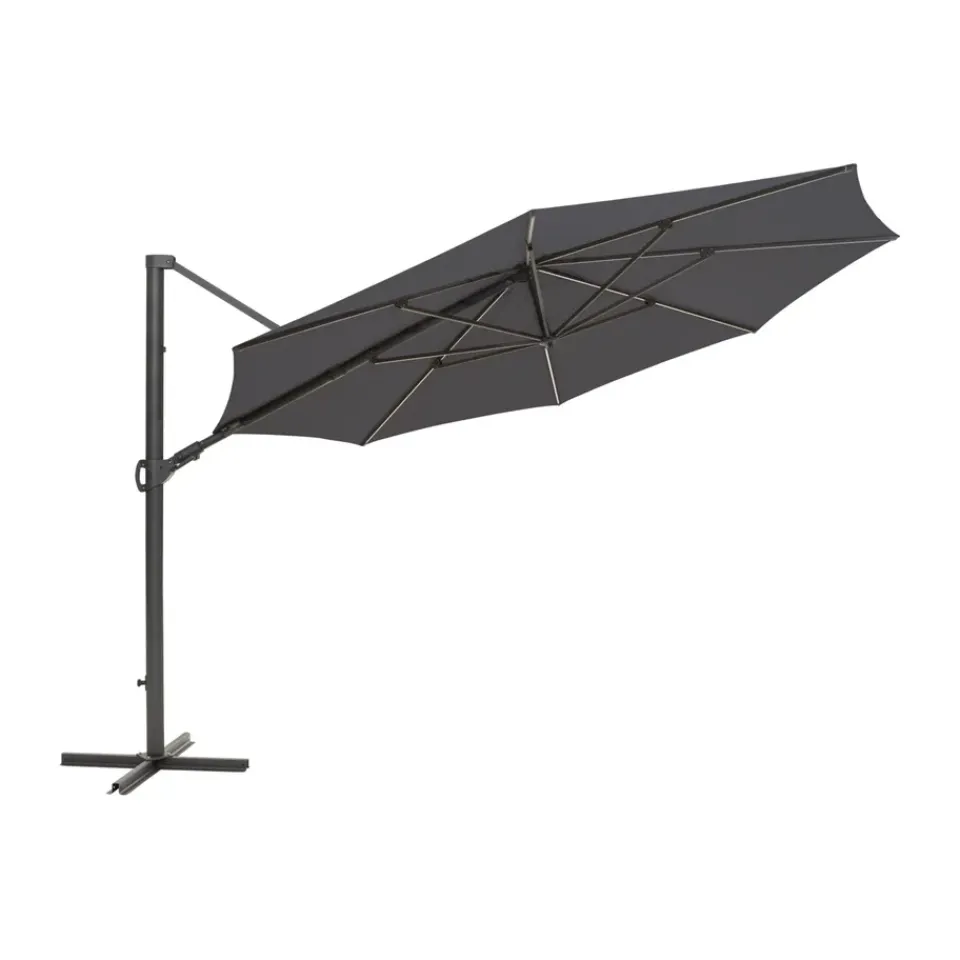 Brafab Sun Protection*Cilento parasol, Anthracite Grey