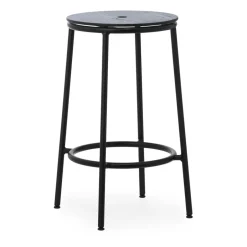 Normann Copenhagen Bar Stools*Circa barstool 65 cm, oak Black