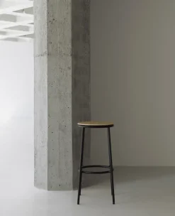 Normann Copenhagen Bar Stools*Circa barstool 75 cm, Oak Black