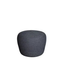 Cane-line Seating*Circle footstool Ø52 cm, Dark Grey