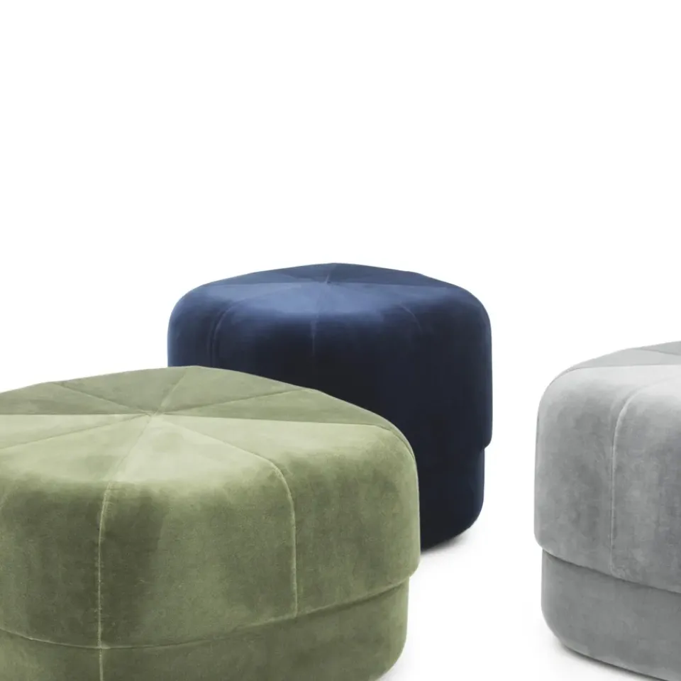 Normann Copenhagen Sitting Poufs*Circus pouf, dark Blue
