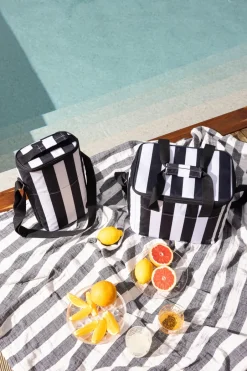 Sagaform Garden Details & Accessories*City Cooler Bag Large 20 L, Black-white BlackWhite