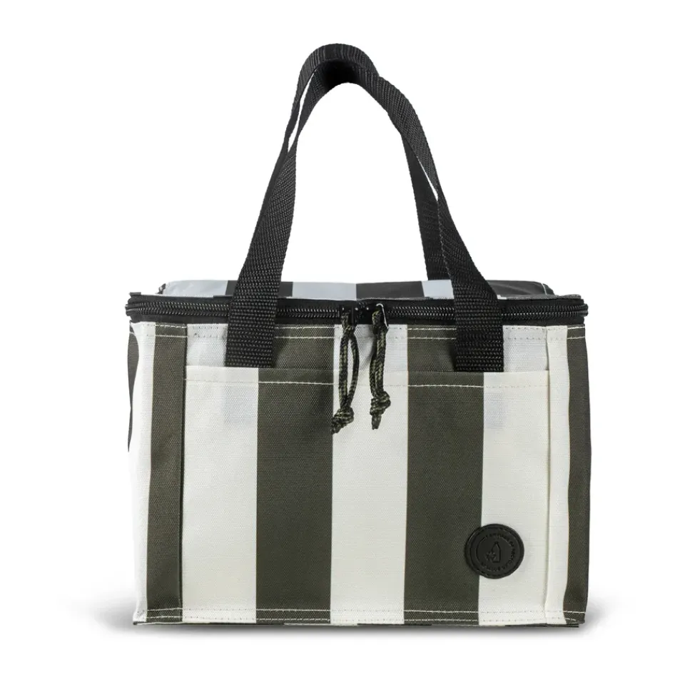 Sagaform Garden Details & Accessories*City cooler bag small 3.2 L, Green-white GreenWhite