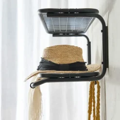 Essem Design Hat Rack & Hat Shelves*Classic 650 hat shelf, /, 2 levels, 60 cm Black