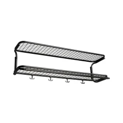 Essem Design Hat Rack & Hat Shelves*Classic 650 hat shelf, /, 2 levels, 120 cm Black