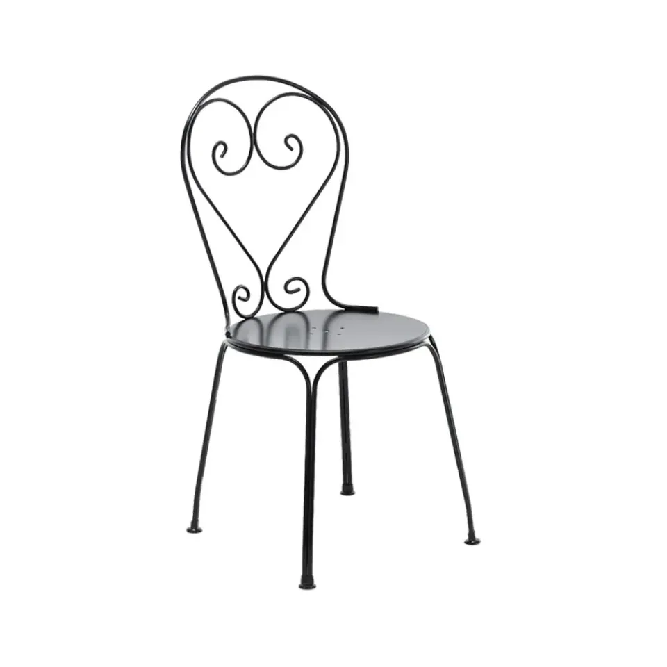 Byarums bruk Seating|Balcony Furniture*Classic No.1 chair, , metal seat Black