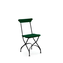 Byarums bruk Seating|Balcony Furniture*Classic No.2 chair, , black stand Green