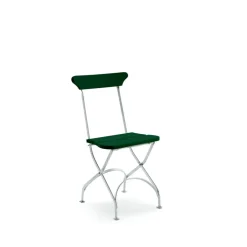 Byarums bruk Seating|Balcony Furniture*Classic No.2 chair, , hot-dipped galvanised stand Green