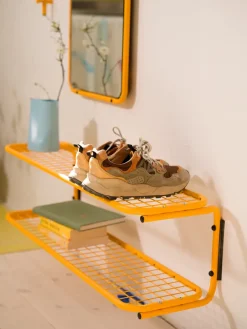 Essem Design Shoe Racks*Classic shoe rack 100 cm, Sun Yellow