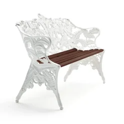 Byarums bruk Garden Sofas & Garden Benches|Outdoor Lounge Furniture*Classic sofa, Mahogany oil, stand White