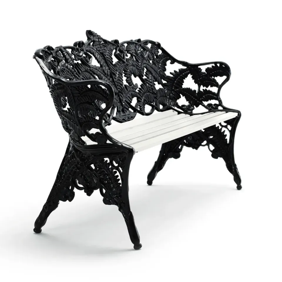 Byarums bruk Garden Sofas & Garden Benches|Outdoor Lounge Furniture*Classic sofa, lacquered pine, black stand White