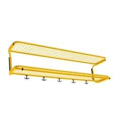 Essem Design Hat Rack & Hat Shelves*Classic wall shelf 120 cm, Sun Yellow