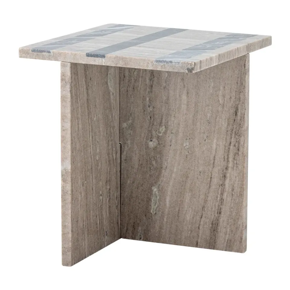 Bloomingville Side Tables*Clea side table, marble Brown