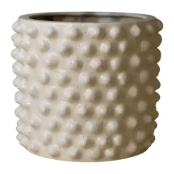 DBKD Garden Details & Accessories*Cloudy flower pot vanilla, Small Ø21 cm White
