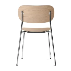 Audo Copenhagen Chairs*Co chair chromed legs, oak Brown