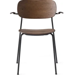 Audo Copenhagen Chairs*Co Chair dining chair with armrest, Dark stained oak Brown