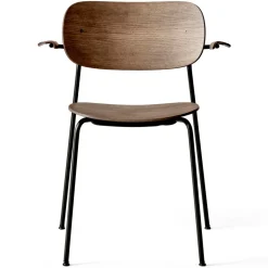 Audo Copenhagen Chairs*Co Chair dining chair with armrest, Dark stained oak Brown