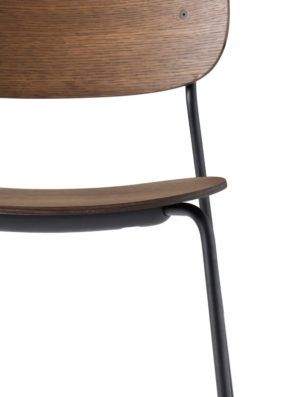Audo Copenhagen Chairs*Co Chair dining chair with armrest, Dark stained oak Brown