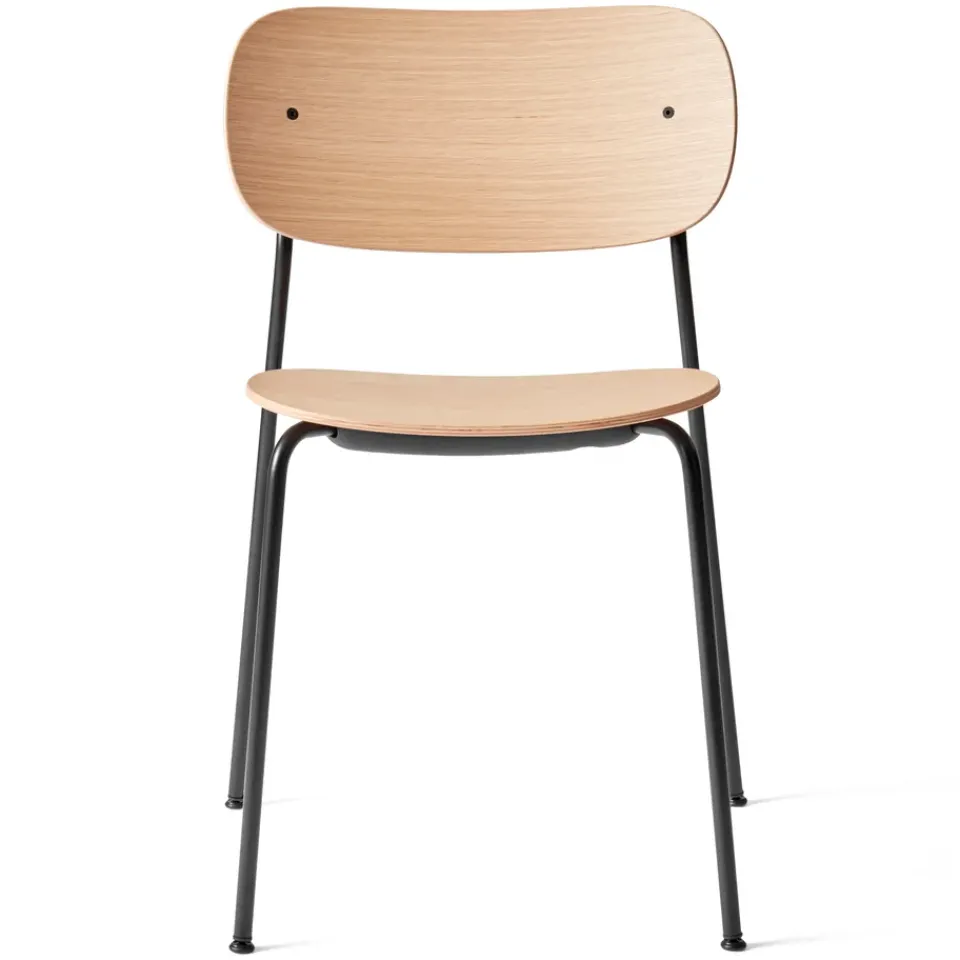 Audo Copenhagen Chairs*Co dining chair black legs, Oak Beige