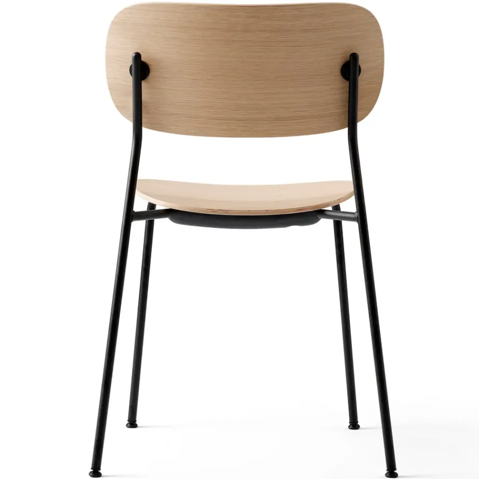 Audo Copenhagen Chairs*Co dining chair black legs, Oak Beige