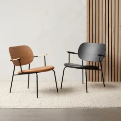 Audo Copenhagen Armchairs & Footstools*Co lounge chair, oak Black