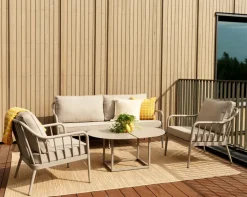 Brafab Garden Sofas & Garden Benches|Balcony Furniture*Coleville sofa, Khaki-burlap , 3-seater Beige