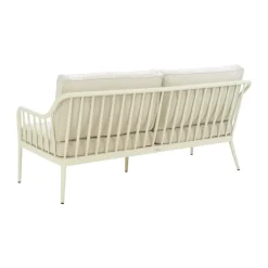 Brafab Garden Sofas & Garden Benches|Balcony Furniture*Coleville sofa, Pearl -dot beige, 3-seater White