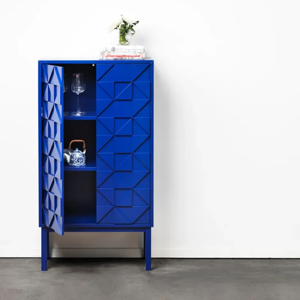 A2 Display & Glass Cabinets*Collect 2011 cabinet, Blue