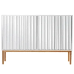 A2 Display & Glass Cabinets*Collect 2013 low cupboard, Oak legs White