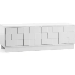A2 T.V & Media Units|Dressers & Sideboards*Collect 2010 media bench, plinth White