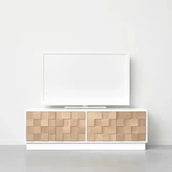 A2 T.V & Media Units|Dressers & Sideboards*Collect 2016 media bench, oiled oak- White
